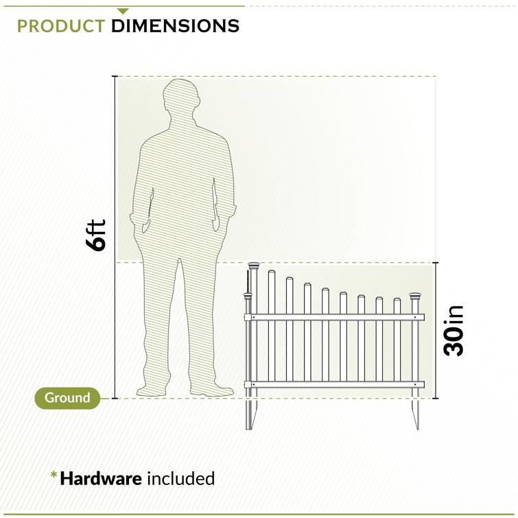 Ashley Corner Picket Fence